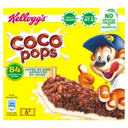 Picture of  Coco Pop Multipk Bars PM£1 4pk x 20g x12